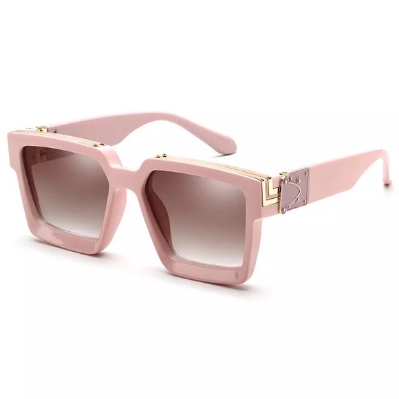 Lena Vie Accessories - Muted Pink Fashion High Quality Sunglasses, Luxe Stylish Sunnies, UV Protection